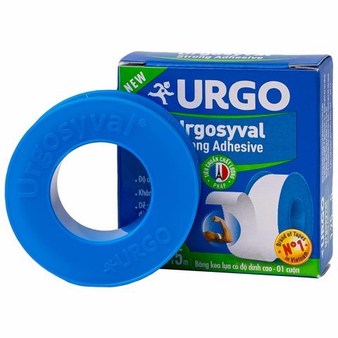 Cuộn băng keo y tế Urgosyval kích thước 1.25cm x 5m, đa năng trong sơ cứu và điều trị