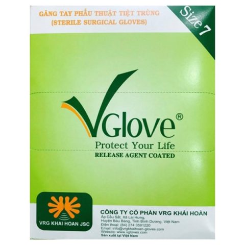 Hộp găng tay phẫu thuật Vglove size 7