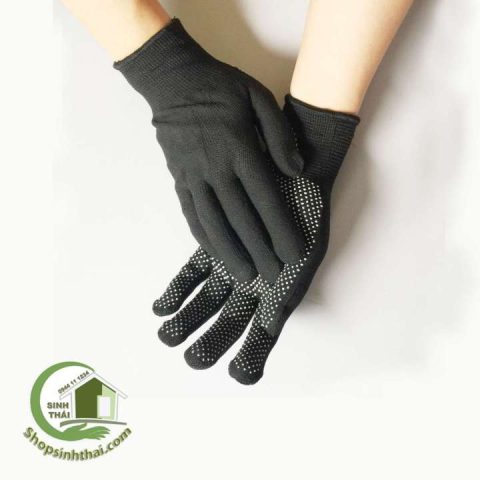 Hộp găng tay đen chất lượng cao, đóng gói tiện lợi