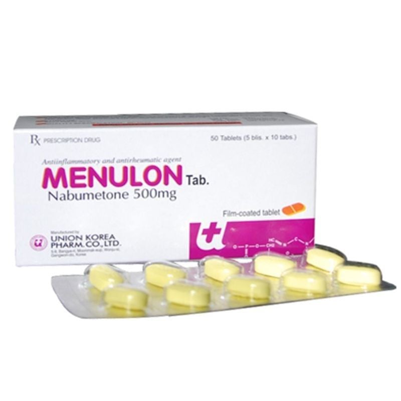 Thuốc Nabumetone 500mg No-Ton F.C Tablet 500 mg Standard: Thông Tin Chi Tiết