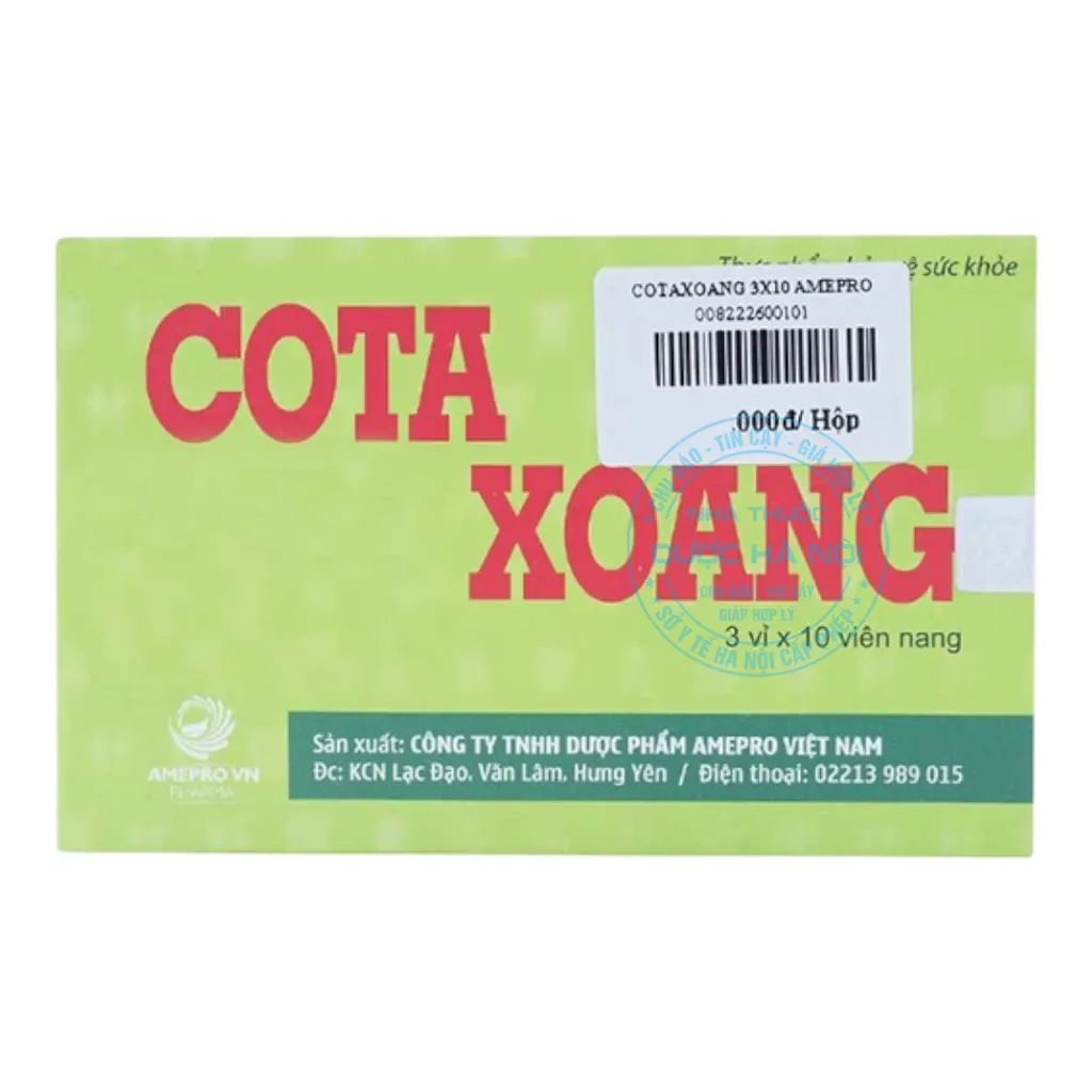 Tư Vấn Điều Trị Viêm Mũi Bằng Thuốc Cota Xoang Hiệu Quả