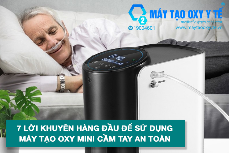 Máy Tạo Oxy Mini: Giải Pháp Hô Hấp Tại Gia Tiện Lợi