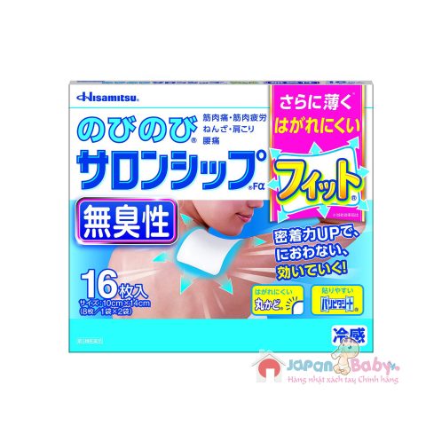 Miếng dán Salonpas Lidocaine 4% chuyên biệt cho giảm đau lạnh