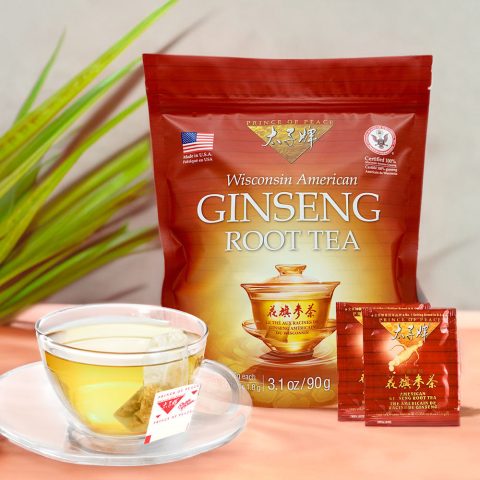 Trà sâm đã pha chế thơm ngon, bổ dưỡng sẵn sàng thưởng thức