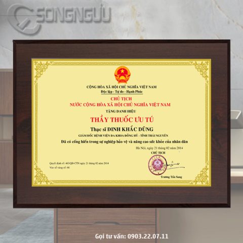 Lễ trao tặng danh hiệu Thầy thuốc Ưu tú của Bộ Y tế, tôn vinh những cống hiến thầm lặng