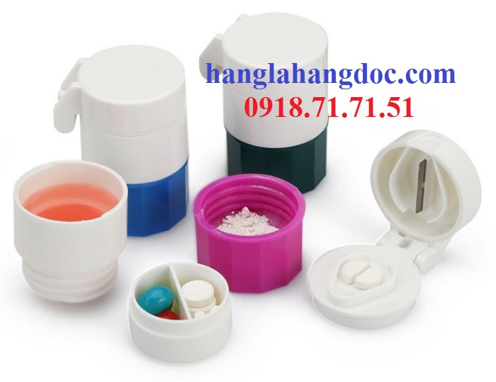 Dụng Cụ Cắt Và Nghiền Thuốc 2 Trong 1 Deluxe: Lựa Chọn Tối Ưu