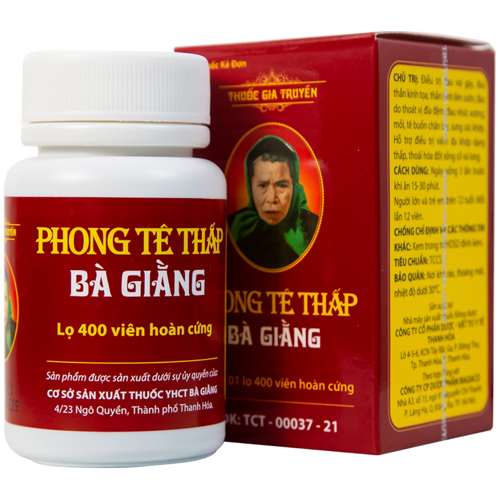 Hướng Dẫn Sử Dụng Thuốc Phong Tê Thấp Bà Giằng An Toàn, Hiệu Quả
