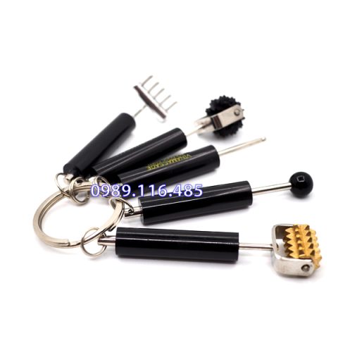 Móc khóa dụng cụ diện chẩn mini 5 món tiện lợi mang theo bên mình