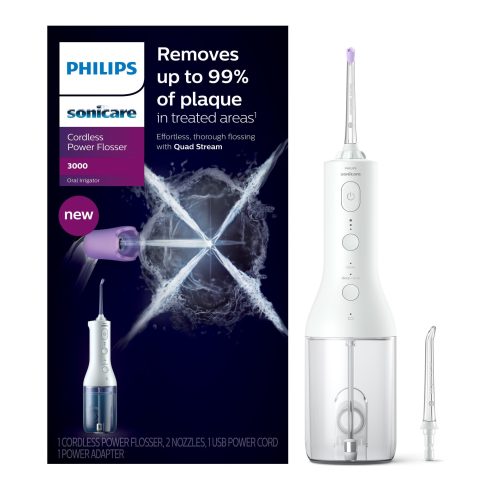 Máy tăm nước Philips Sonicare 3000 HX3806 chính hãng, lựa chọn cao cấp cho việc vệ sinh kẽ răng.