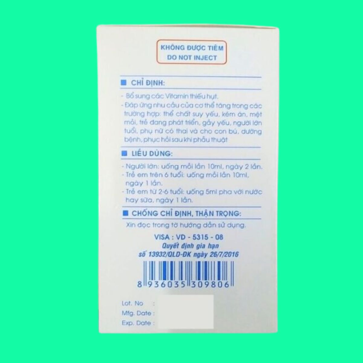 Thuốc Newcobex 10ml: Tác Dụng Phụ và Những Điều Cần Biết