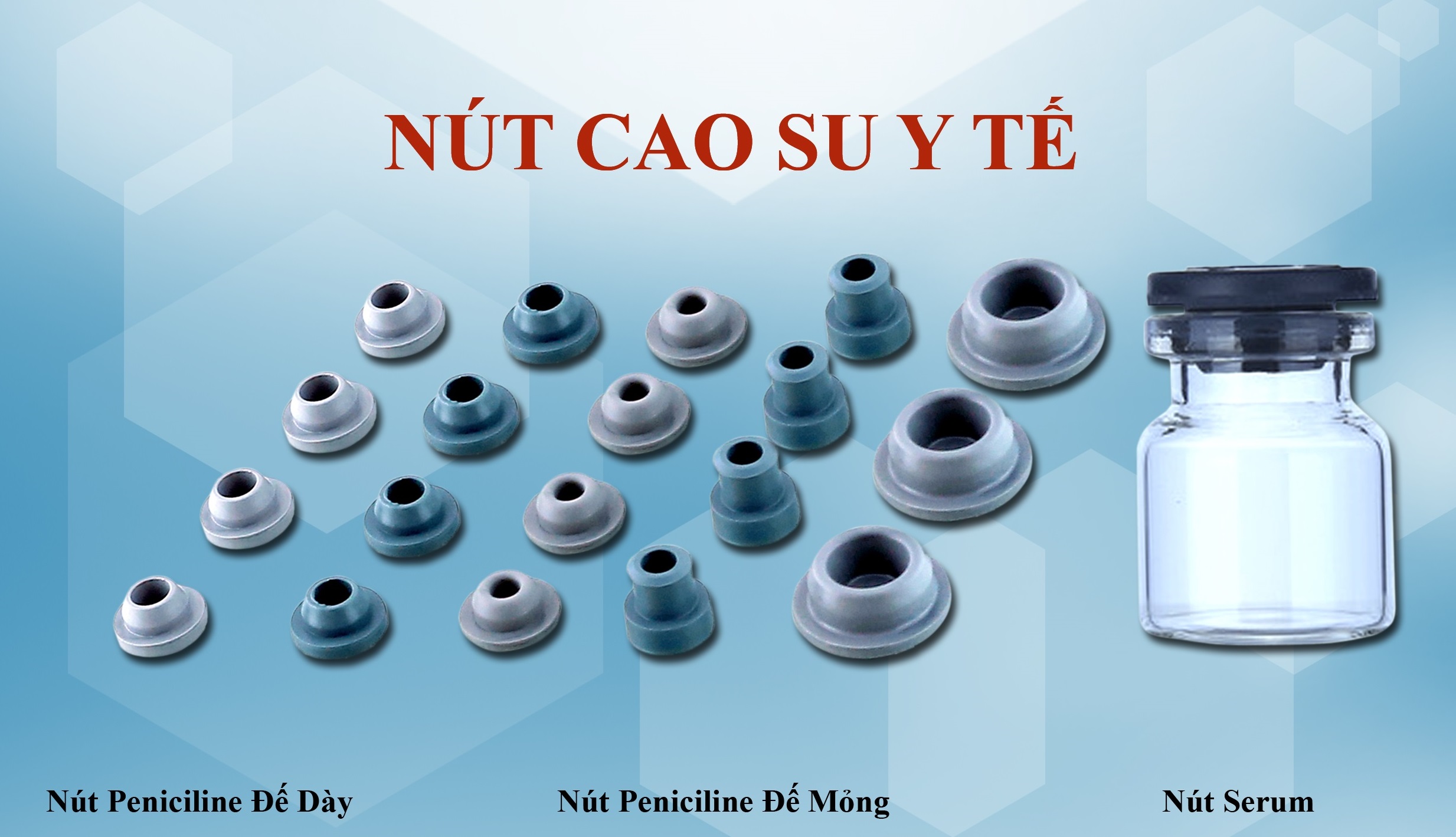 Nút Cao Su Y Tế: Vai Trò, Tiêu Chuẩn và Ứng Dụng Toàn Diện
