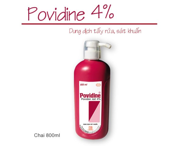 Povidine 4: Giải Pháp Sát Khuẩn Toàn Diện và An Toàn Povidine 4: Giải Pháp Sát Khuẩn Toàn Diện và An Toàn