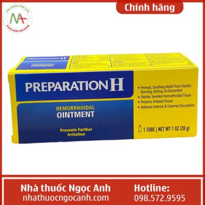 Hướng Dẫn Mua Thuốc Trĩ Preparation H Uy Tín tại Đà Nẵng
