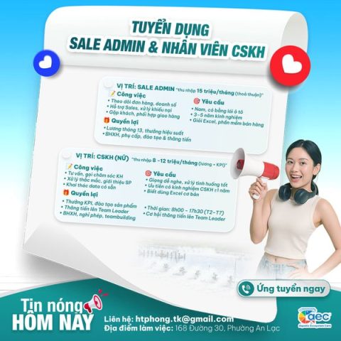 Cơ Hội Tuyển Dụng Sales Nhân Viên Kinh Doanh Thuốc Tại Đà Nẵng Cơ Hội Tuyển Dụng Sales Nhân Viên Kinh Doanh Thuốc Tại Đà Nẵng