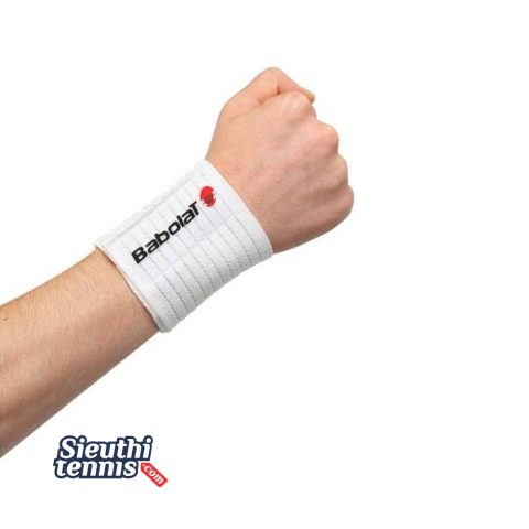 Băng thun cổ tay thể thao Babolat Strong Wrist chuyên dụng, tăng cường ổn định khớp cổ tay
