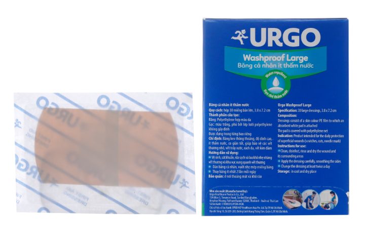 Khám Phá Băng Cá Nhân Urgo Washproof: Giải Pháp Chống Nước Tối Ưu Khám Phá Băng Cá Nhân Urgo Washproof: Giải Pháp Chống Nước Tối Ưu