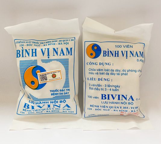 Bình Vị Nam Bệnh Viện 354: Hỗ Trợ Điều Trị Bệnh Dạ Dày Hiệu Quả