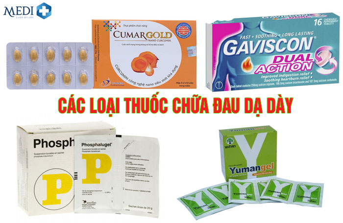 Thuốc chữa dạ dày thường dùng: Phân loại và công dụng chi tiết