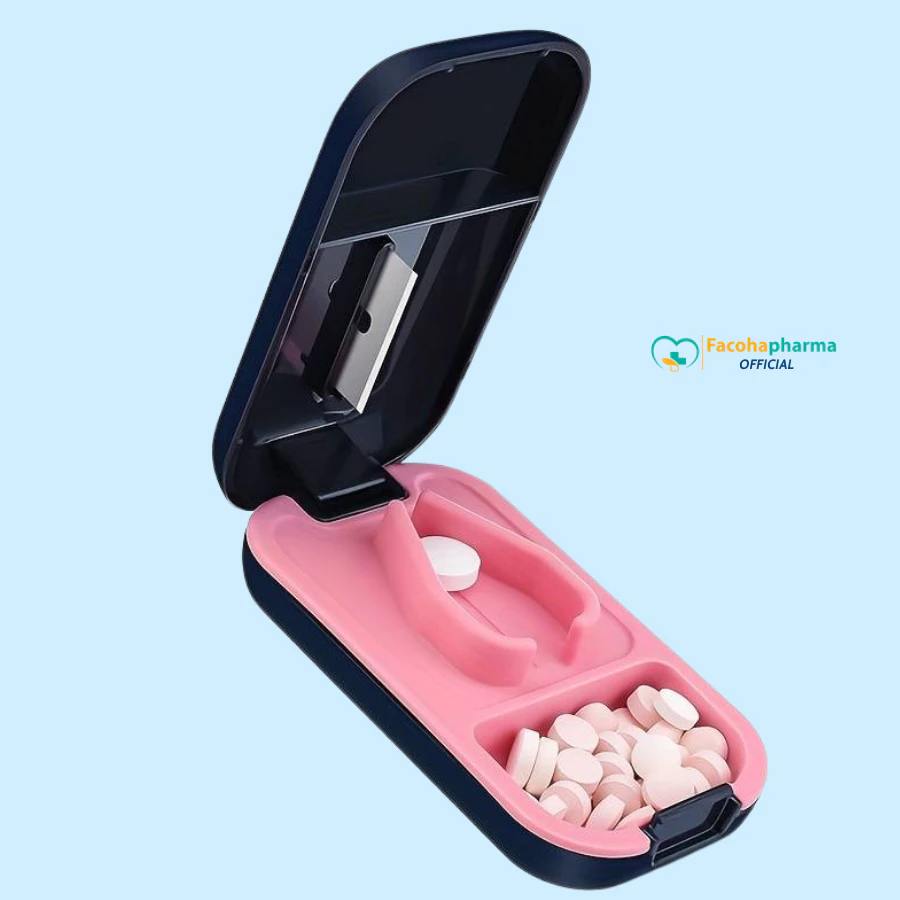 Dụng Cụ Cắt Và Nghiền Thuốc 2 Trong 1 Deluxe: Lựa Chọn Tối Ưu