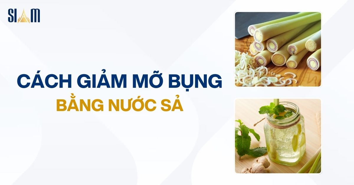 Giảm Mỡ Bụng Bằng Nước Sả: Phương Pháp Tự Nhiên Hiệu Quả