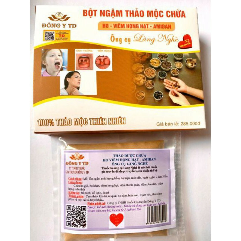 Sự Thật Về Việc Thuốc Viêm Họng Ông Cụ Làng Nghè Có Tốt Không