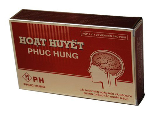 Sản phẩm Hoạt Huyết Phúc Hưng Đường hỗ trợ tuần hoàn máu hiệu quả