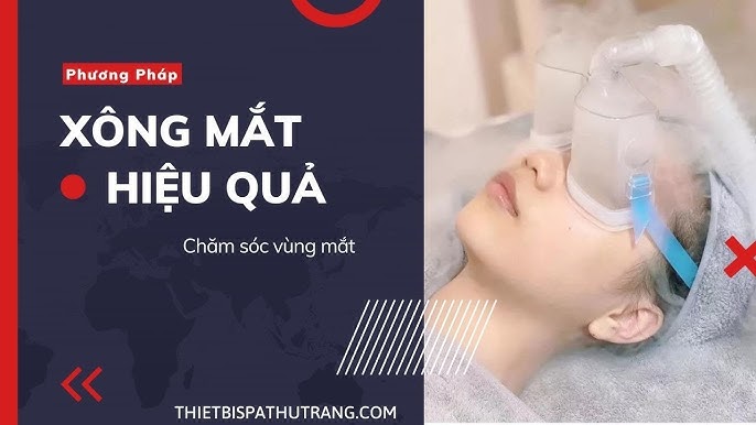 Hiệu quả thư giãn của máy xông mắt cho đôi mắt mệt mỏi