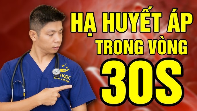 Cách Hạ Huyết Áp Tức Thời: Hướng Dẫn Khẩn Cấp Và An Toàn