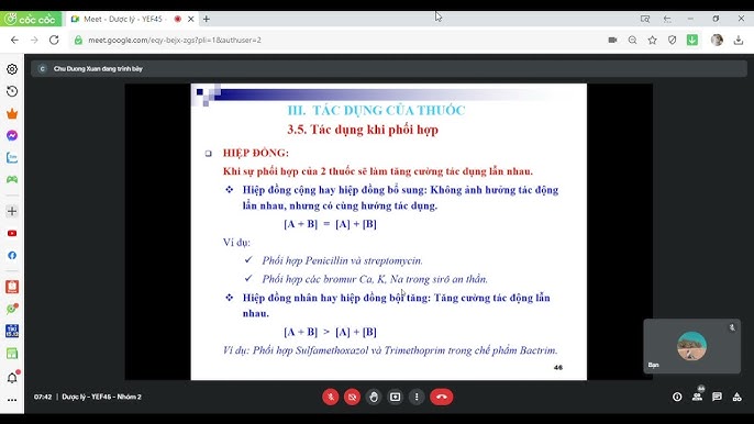 Tác Động Hiệp Lực Của Thuốc: Cơ Chế Và Ứng Dụng Lâm Sàng Tác Động Hiệp Lực Của Thuốc: Cơ Chế Và Ứng Dụng Lâm Sàng
