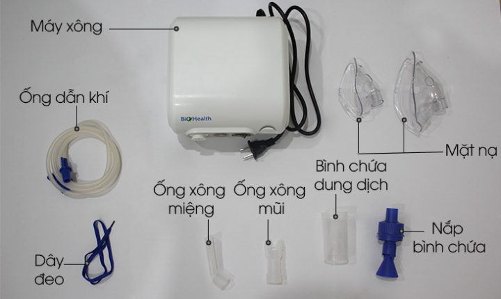 Cách Sử Dụng Máy Xông Mũi Họng Đúng Cách Hiệu Quả Nhất
