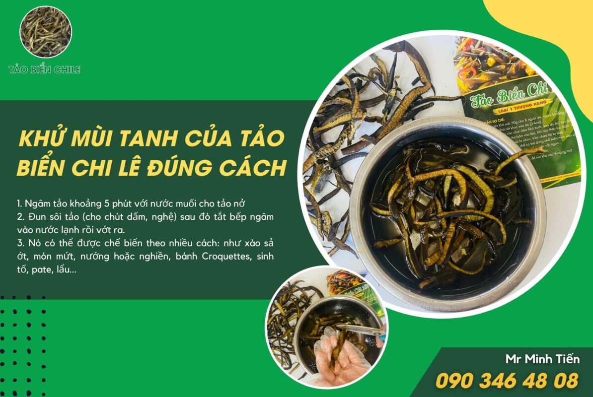 Thực phẩm chức năng thuốc tảo biển sao tanh quá: Giải mã và khắc phục