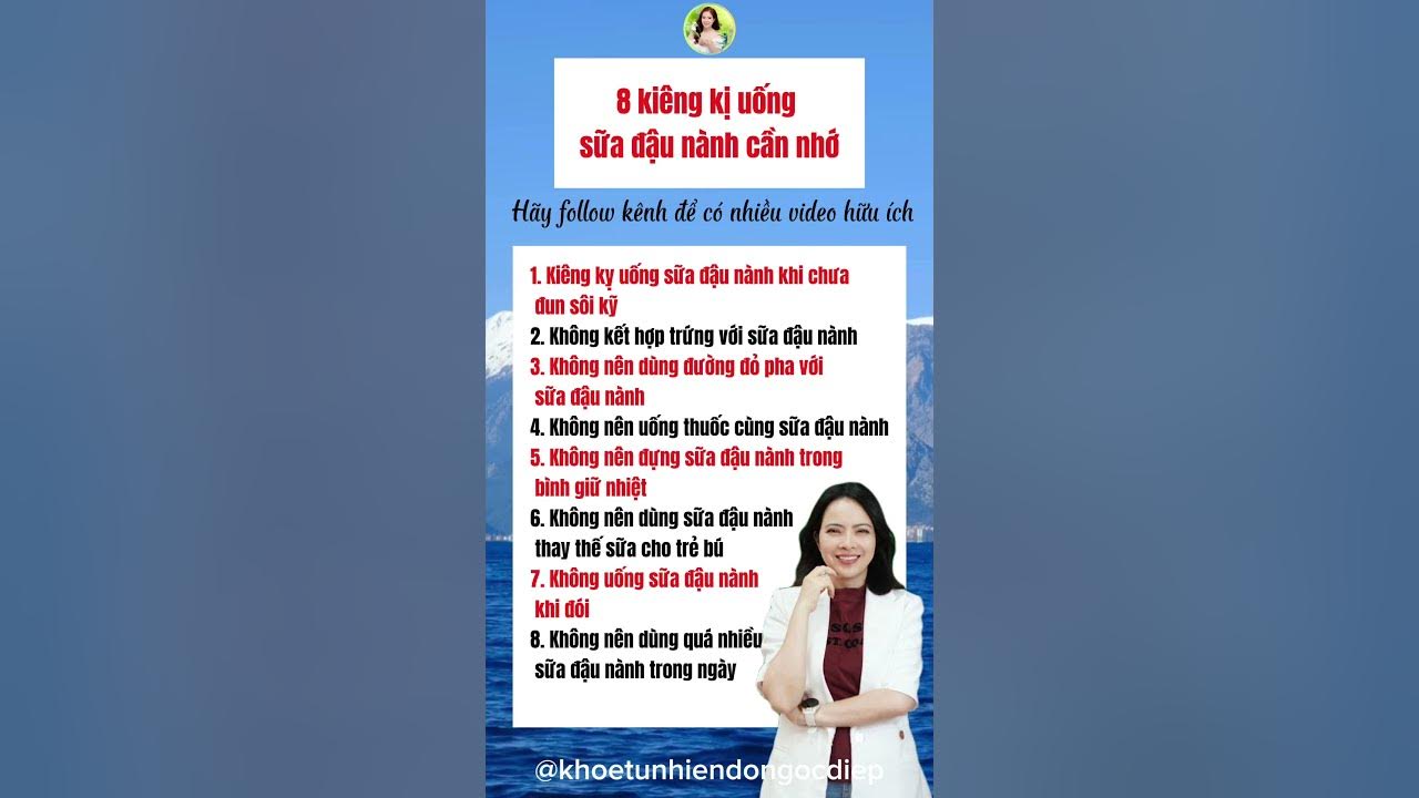 Uống Thuốc Sau Sữa Đậu Nành: Hướng Dẫn Để Đảm Bảo An Toàn