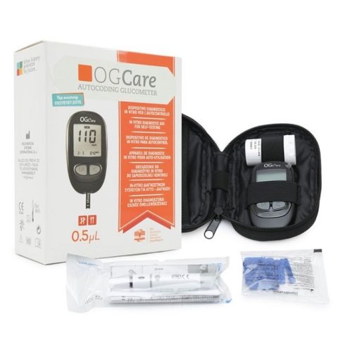 Người sử dụng máy đo đường huyết Ogcare cá nhân tại nhà