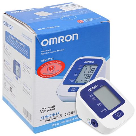 Máy đo huyết áp điện tử bắp tay Omron HEM-8712