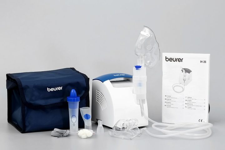 Máy xông mũi họng Beurer IH 26 với mặt nạ