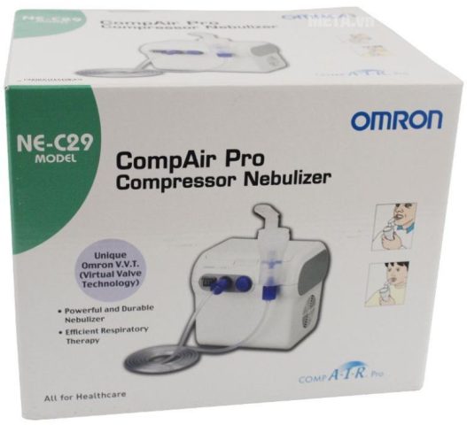 Máy xông mũi họng Omron NE-C29 hoạt động hiệu quả