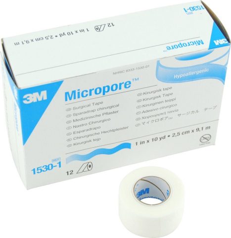 Băng dính y tế giấy Micropore chuyên dụng cho da nhạy cảm