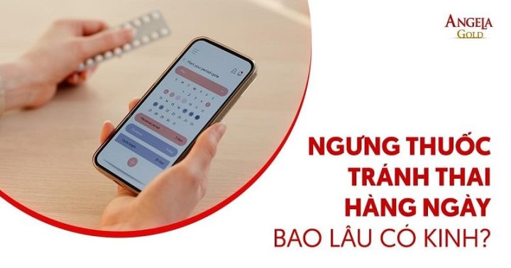 Theo dõi chu kỳ kinh nguyệt sau khi ngưng thuốc tránh thai để xác định thời điểm có thai