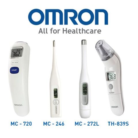 Nhiệt kế Omron, thiết bị y tế cần thiết cho mọi gia đình để theo dõi sức khỏe