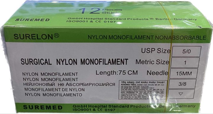 Sợi chỉ phẫu thuật nylon chuyên dụng trong y tế