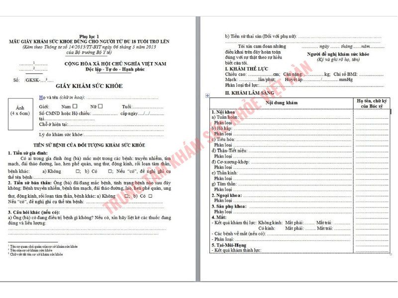 Yêu cầu giấy khám sức khỏe TT14 khi tuyển nhân viên nhà thuốc Yêu cầu giấy khám sức khỏe TT14 khi tuyển nhân viên nhà thuốc