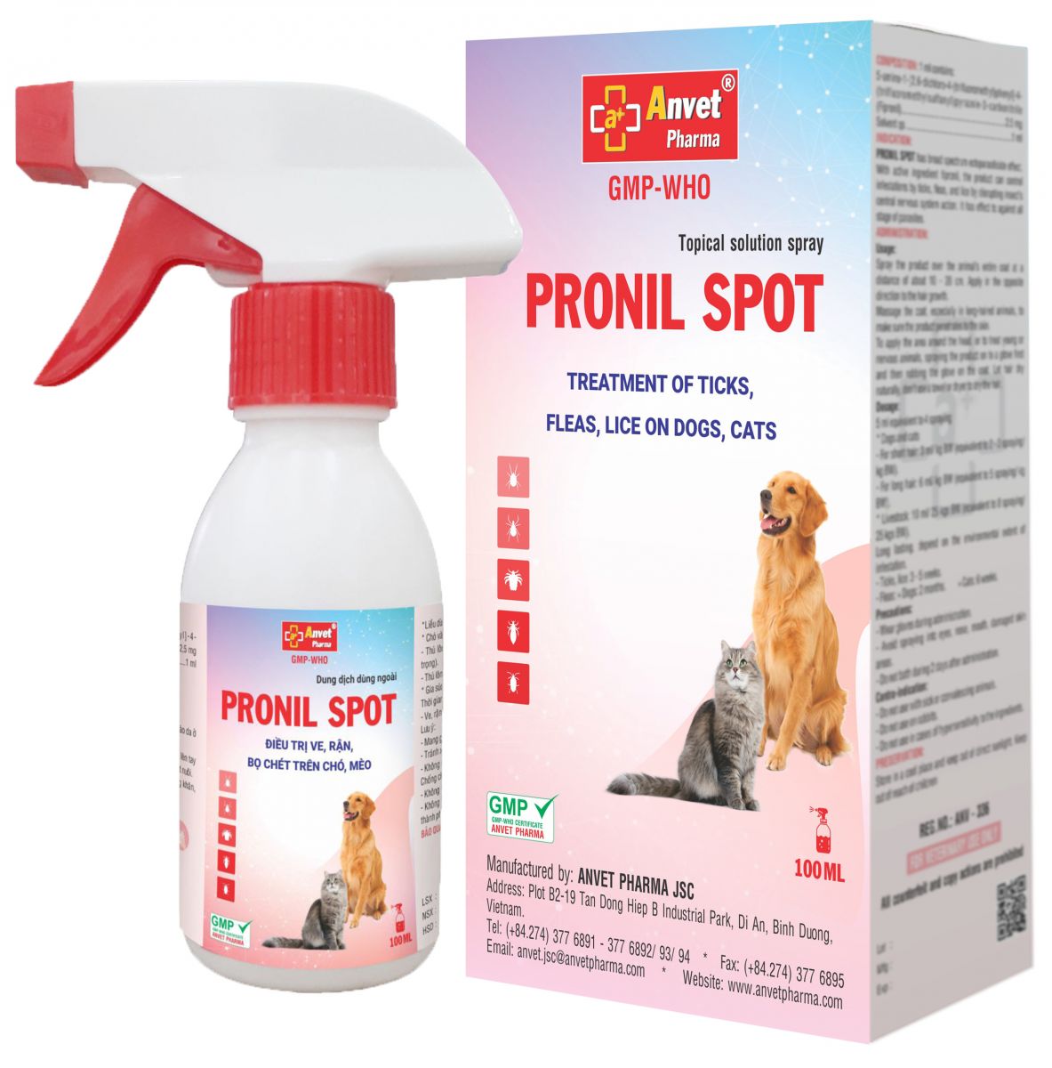 Sử Dụng Thuốc Pronil Spot 1 Ngày 2 Lần: Hướng Dẫn Chi Tiết