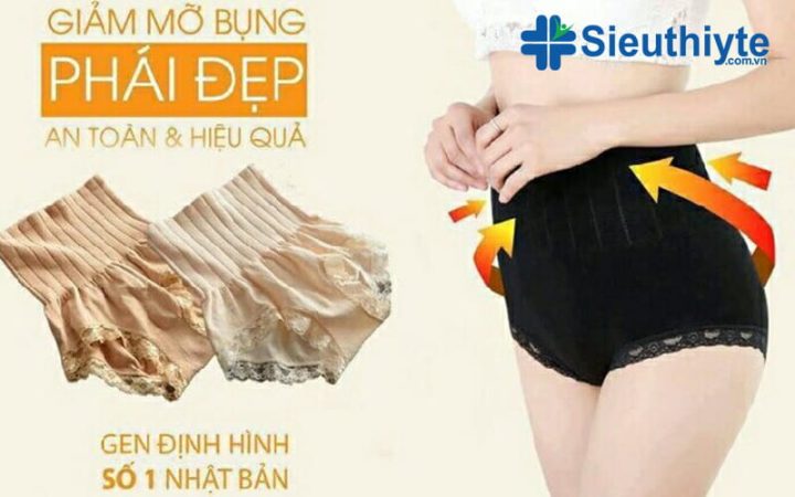 Chi tiết chất liệu và đường may của quần gen nịt bụng Nhật Bản mang lại sự thoải mái tối đa