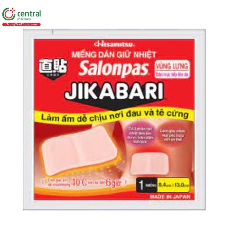 Miếng Dán Salabat Nóng: Công Dụng và Cách Dùng Hiệu Quả