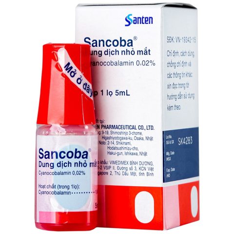 Thuốc Nhỏ Mắt Sancoba Nhật Bản: Giải Pháp Phục Hồi Thị Lực Hiệu Quả