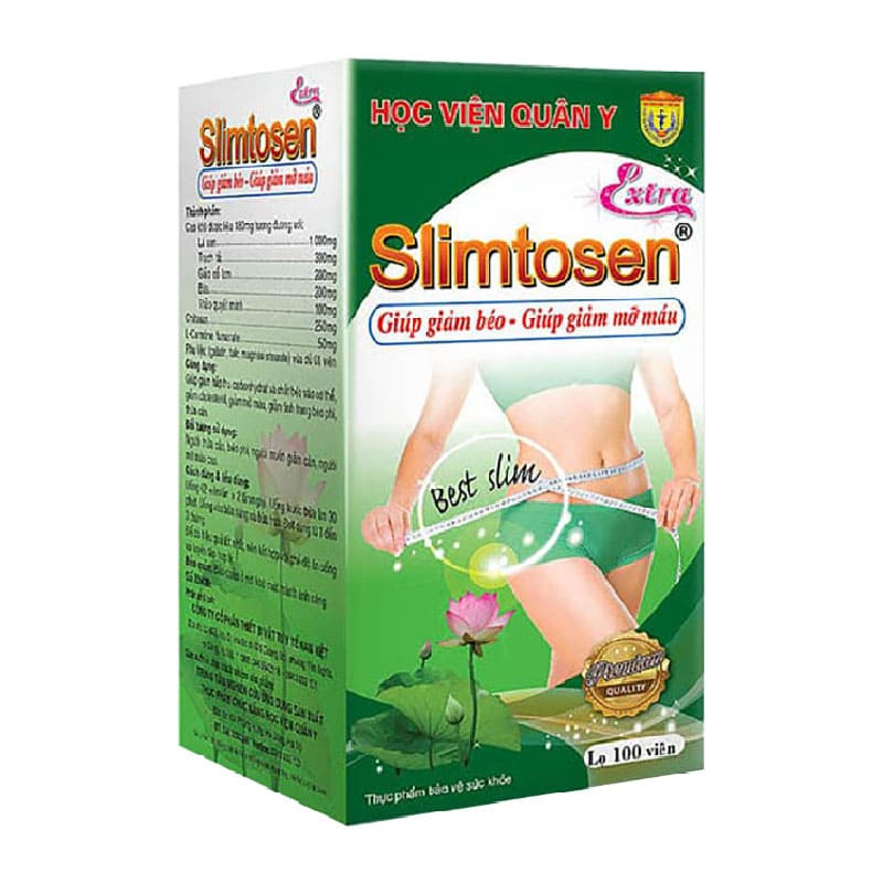 Viên Thuốc Giảm Cân Slimtosen Extra Hộp Bao Nhiêu Viên?