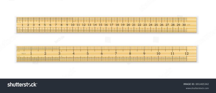 Thước đo chuẩn centimet và inch, công cụ thiết yếu để đo lường chính xác kích thước 12cm trong y tế