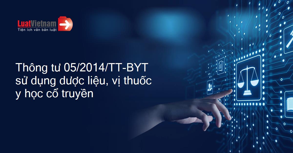 Thông tư 05 Byt Thuốc Y Học Cổ Truyền Excel: Hướng Dẫn Toàn Diện