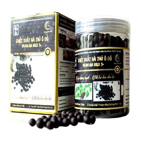 Sản phẩm Hà thủ ô Phạm Gia dạng gói trị tóc bạc sớm