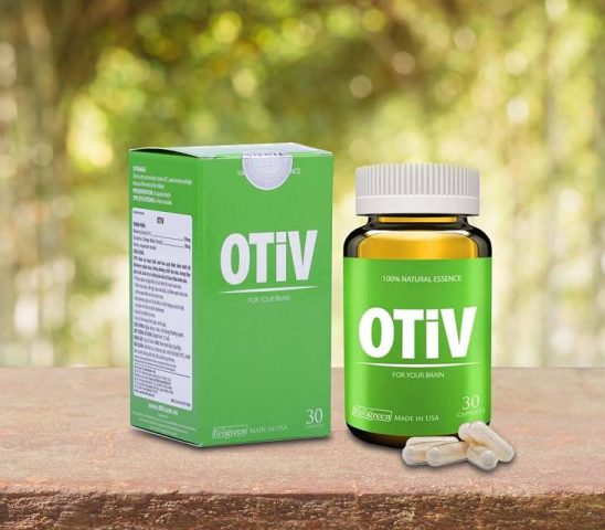 Thuốc bổ thần kinh Otiv giúp tăng cường tuần hoàn não và bảo vệ tế bào thần kinh, hỗ trợ giảm suy nhược thần kinh